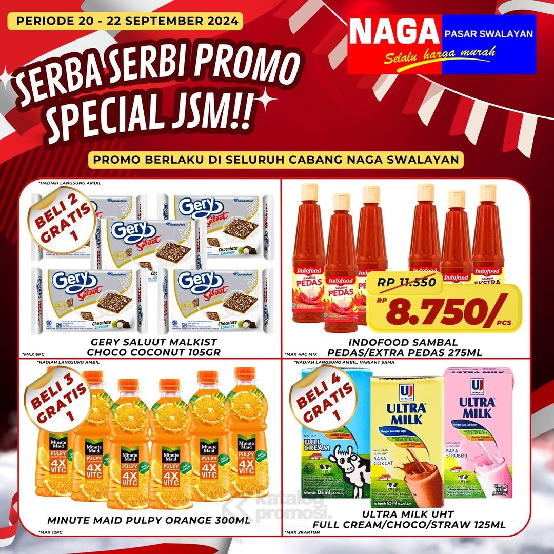 Promo JSM Naga Swalayan Weekend 20-22 SEPTEMBER 2024