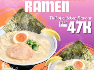 Promo Sukiya Tori Paitan Ramen Mulai Rp47.000 dan Free Ocha