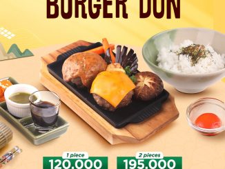 Promo Sushi Tei Burger Don mulai Rp120.000 berlaku di outlet pilihan selama persediaan masih ada