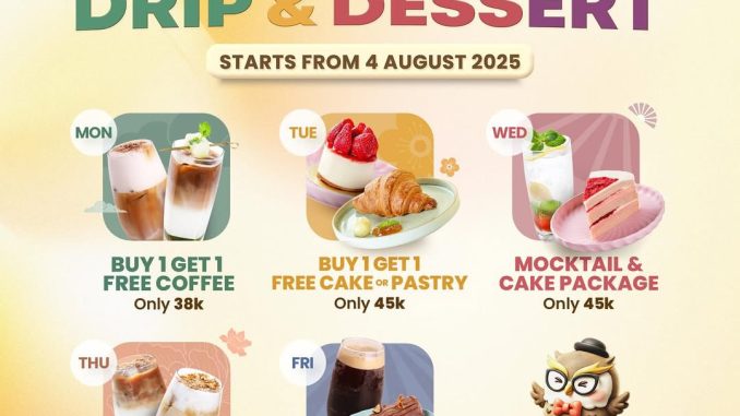 Promo Sushi Tei Cafe Daily Drip & Dessert Mulai Rp20.000 1