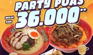 Promo ULTRAMEN SPESIAL PAKET PARTY mulai Rp. 36ribuan per orang