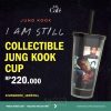 Jungkook Cup XXI OFFICIAL MERCHANDISE! Dapatkan di XXI Cafe Sekarang!