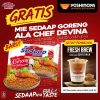 Promo Yoshinoya Beli Brown Sugar Coffee Milk Gratis Mie Sedaap Goreng Ala Chef Devina