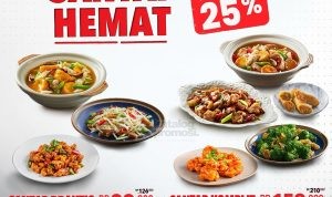 Promo SAPO ORIENTAL PAKET SANTAP HEMAT mulai Rp. 99.000*