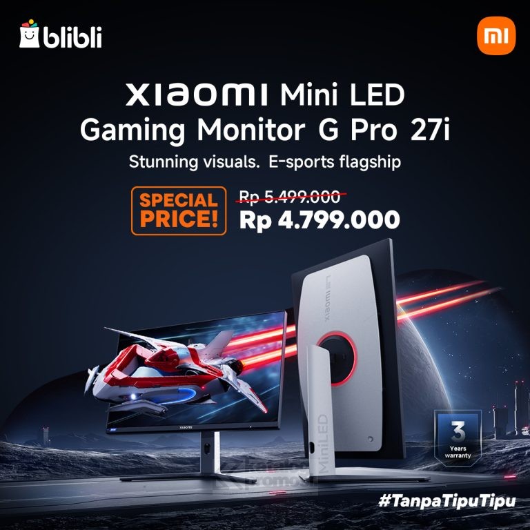 Serbu Gaming Monitor dari Xiaomi di Blibli SPECIAL PRICE!