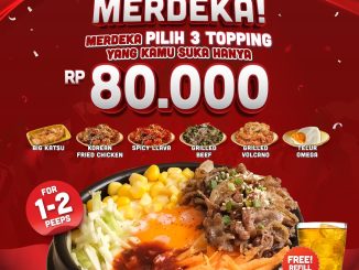 Promo MANGGANG 3 Topping Pilihan Cuma 80 Ribu*