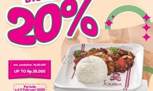 Promo SOLARIA GRABFOOD DISKON 20%