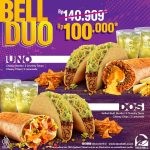 Promo TACO BELL BELL DUO Paket Berdua Cuma Rp 100.000 aja*