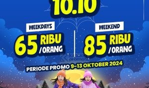 Promo Trans Snow World Bekasi Spesial 10.10 - Harga Tiket mulai Rp. 65RB per orang