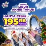 Promo Trans Studio Cibubur Libur Akhir Tahun - Harga Tiket hanya Rp. 195Rb per orang