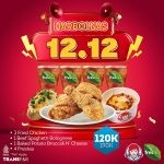 Promo WENDYS Harbolnas 12.12 Paket Ayam + Nasi + Minuman Cuma Rp 120.000*