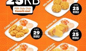 PROMO YOSHINOYA SIDE DISH Favorit Mulai 25 Ribu Aja*