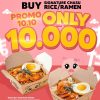 Promo Pig Me Up 10.10 Beli Signature Chasu Rice/Ramen Cuma Rp10.000!