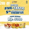 Promo Five-Tastic CHEON 10.10 - Tebus Murah Rp.5000 dan Buy 1 Get 2