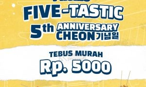 Promo Five-Tastic CHEON 10.10 - Tebus Murah Rp.5000 dan Buy 1 Get 2