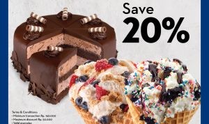 Promo Cold Stone UOB Diskon 20%