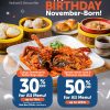 Promo Ocean 8 Birthday Treats Diskon Hingga 50%