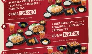 Promo Katsunyaka Double Combo Mulai Rp. 139ribu