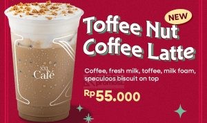 Menu Baru XXI Café Toffee Nut Coffee Latte Hanya Rp55.000