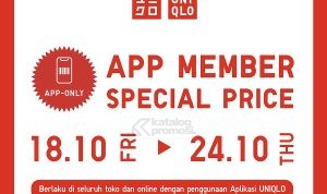 Promo UNIQLO APP-ONLY EXCLUSIVE PRICE