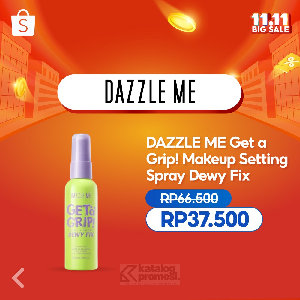 DAZZLE ME Makeup Setting Spray Promo Spesial di Shopee 11.11 Big Sale