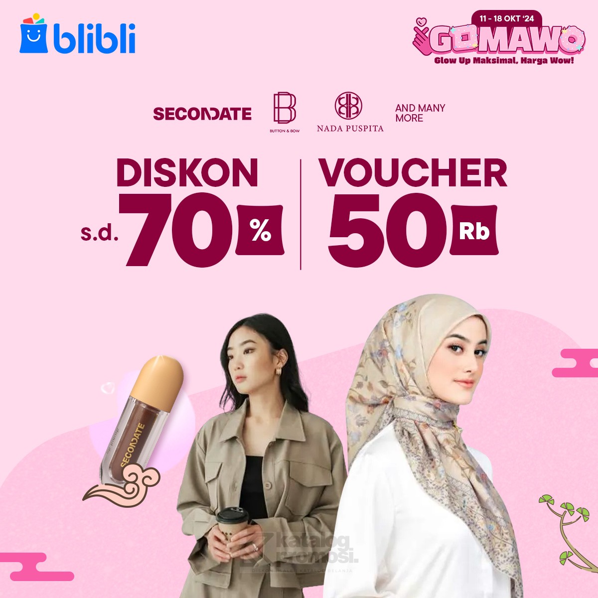 GOMAWO di Blibli – dapatkan Glow Up Maksimal dengan Harga Wow!