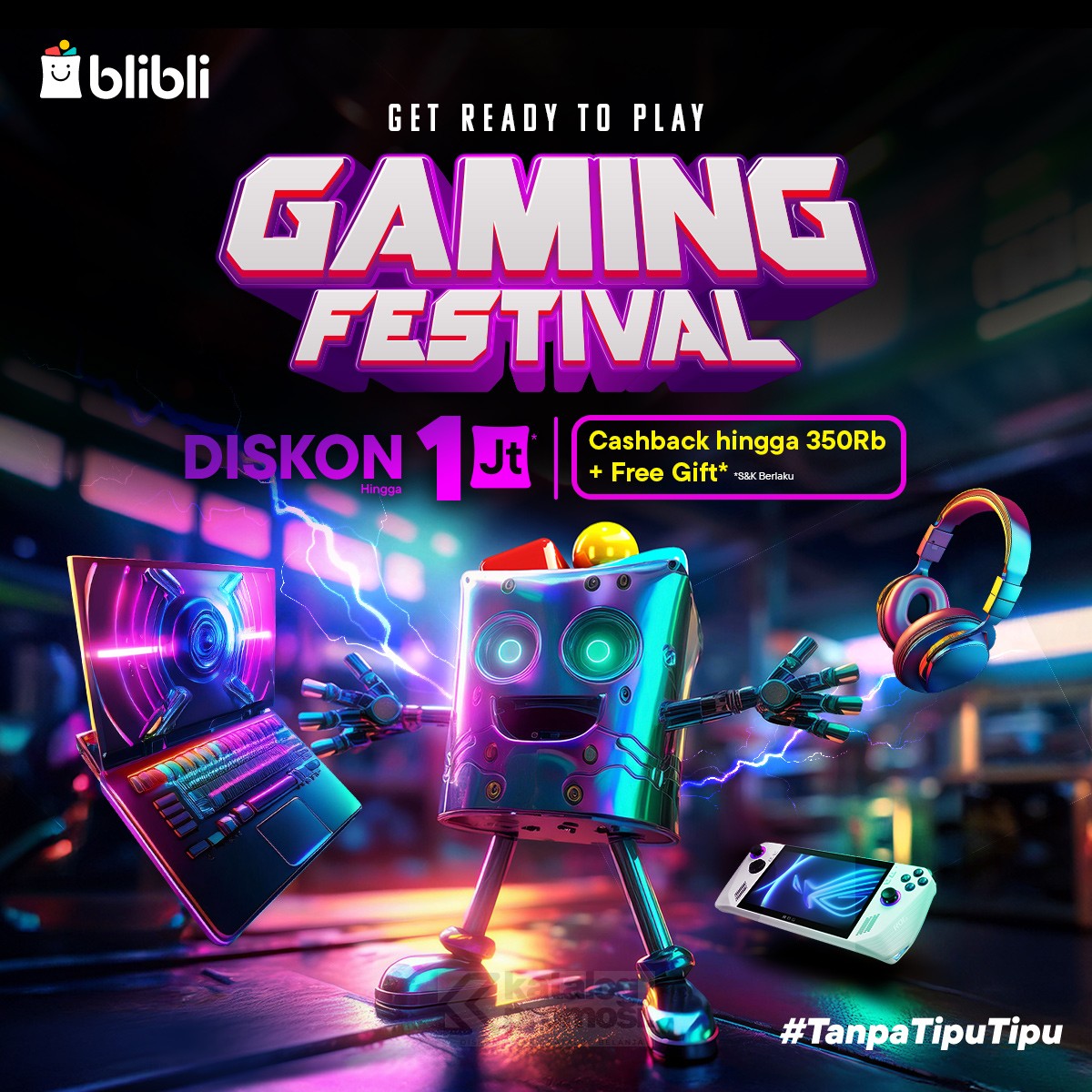 Gaming Festival di Blibli Diskon hingga 1 Juta