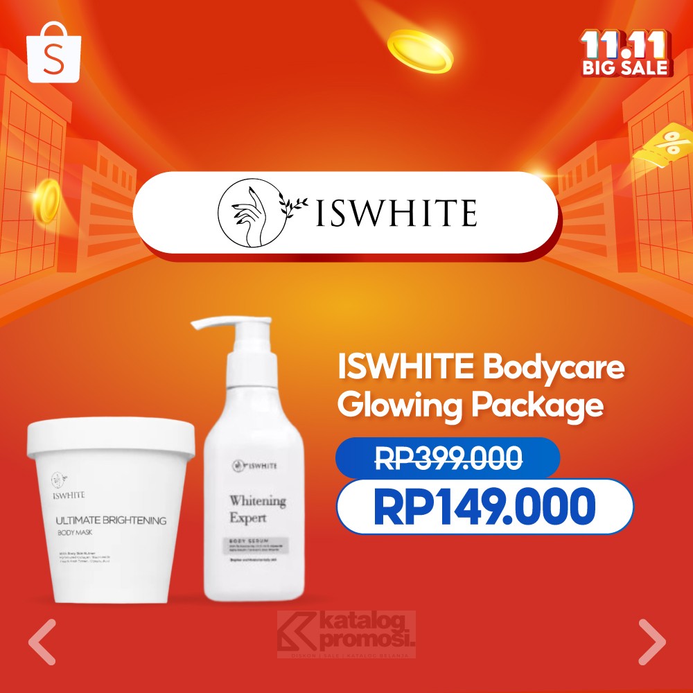 ISWHITE Spesial di Shopee 11.11 Big Sale HARGA DISKON!