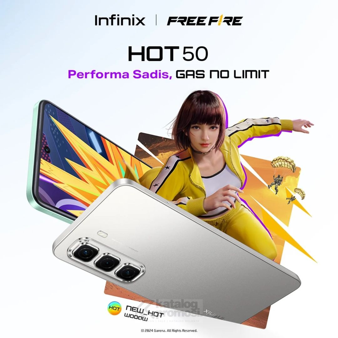 Infinix Hot 50 Eksklusif Hadir di Shopee Promo First Sale