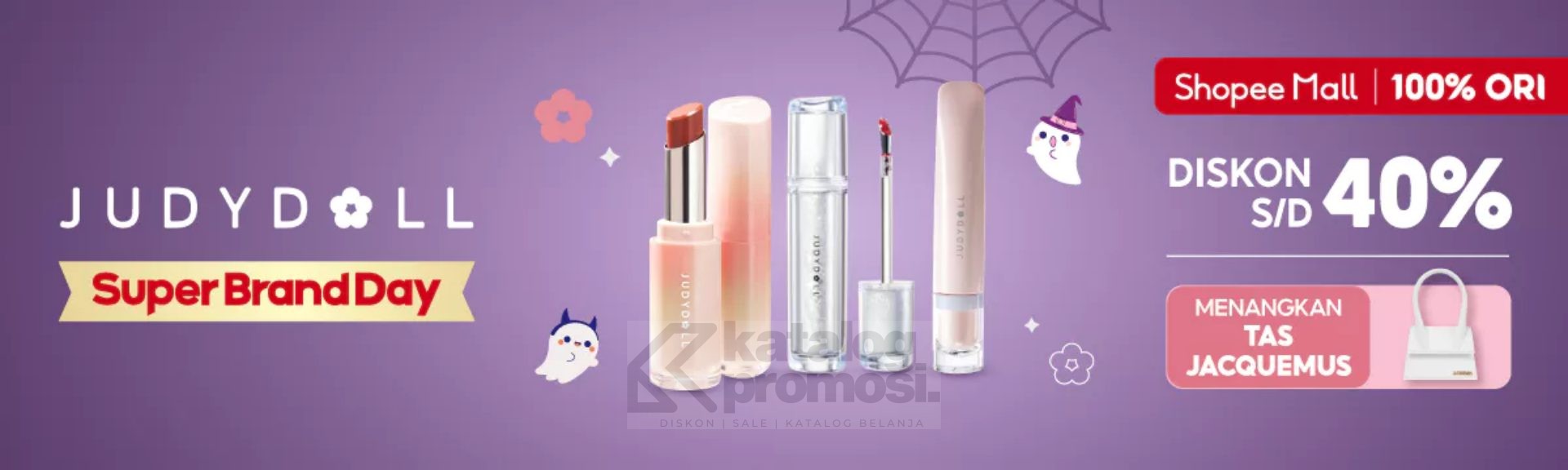 Judydoll Super Brand Day di Shopee Mall Belanja dan Menangkan Tas Jacquemus