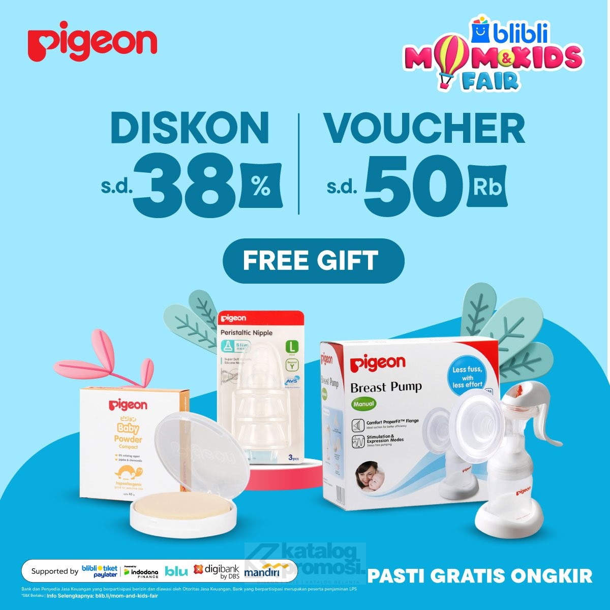 Pigeon Hadir di Blibli Mom and Kids Fair Diskon hingga 38%