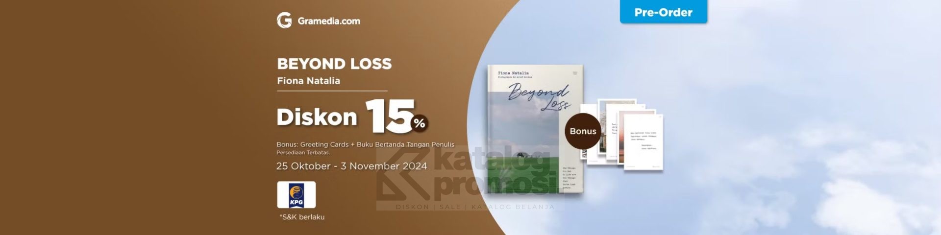 Pre Order ‘Beyond Loss’ di Gramedia Diskon 15%