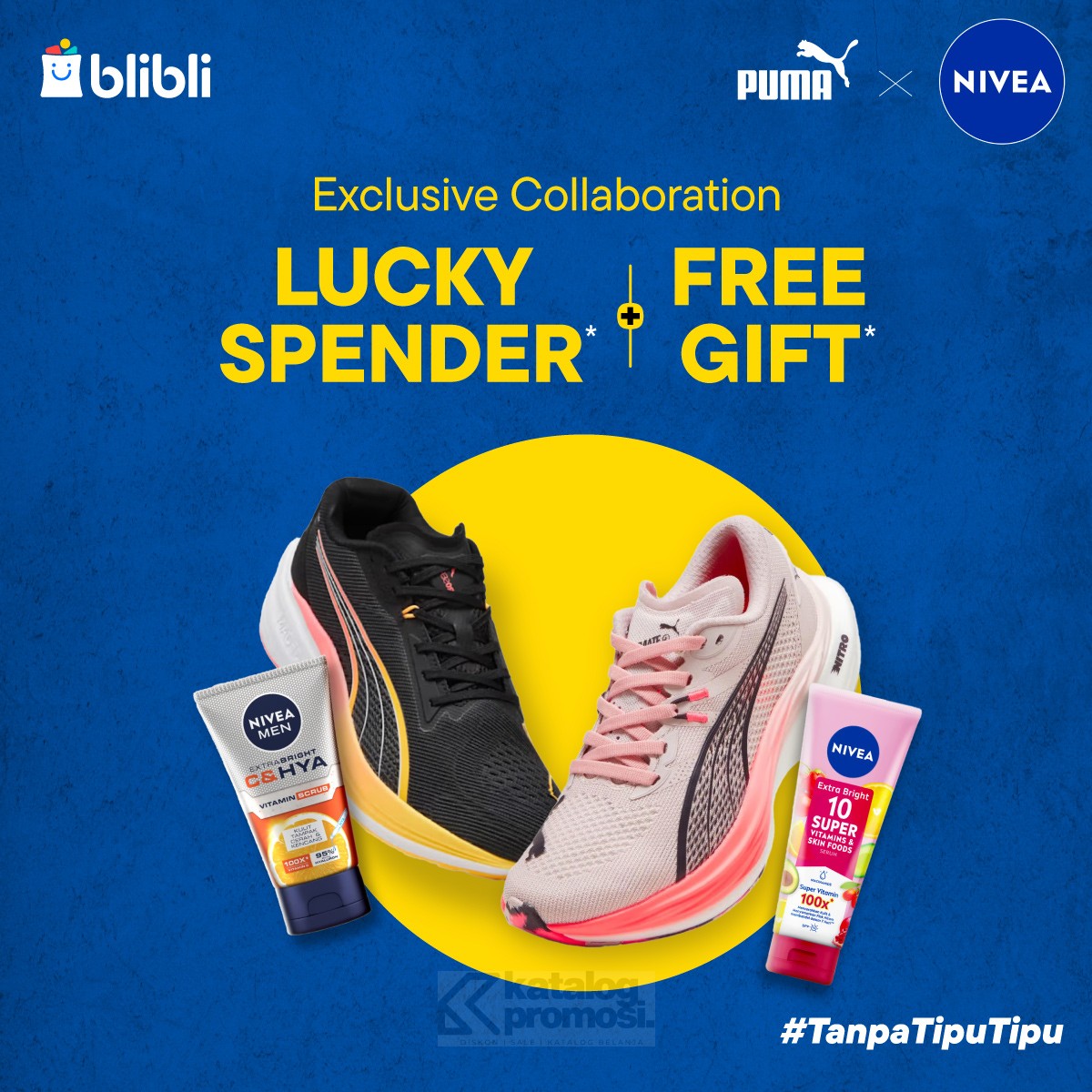 Promo NIVEA X PUMA di Blibli dapatkan HADIAH GRATIS!