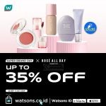 Rose All Day Promo Cuan di Watsons Diskon hingga 35%