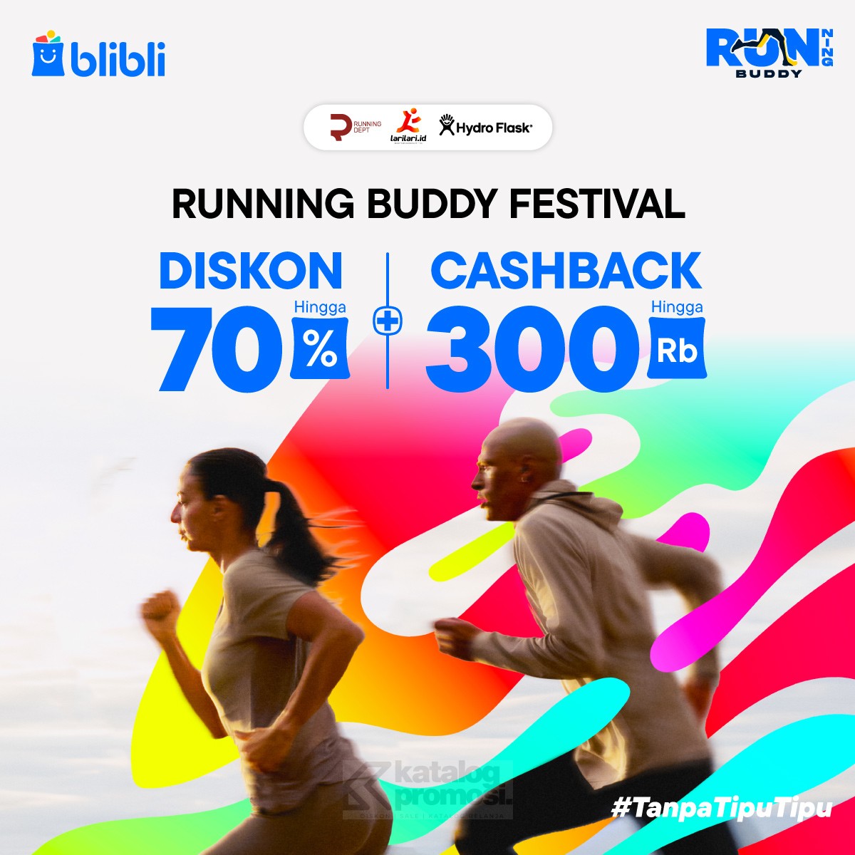 Running Buddy Festival di Blibli Diskon hingga 70%