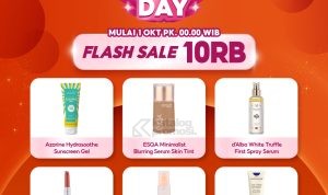 SUPER BEAUTY DAY di Shopee 10.10 Brands Festival Promo FLASH SALE 10K