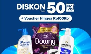 Serbu Produk P&G di Blibli Diskon hingga 50% dan Menangkan Hadiah Spesial