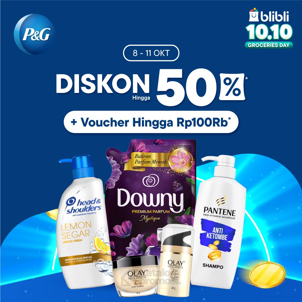 Serbu Produk P&G di Blibli Diskon hingga 50% dan Menangkan Hadiah Spesial