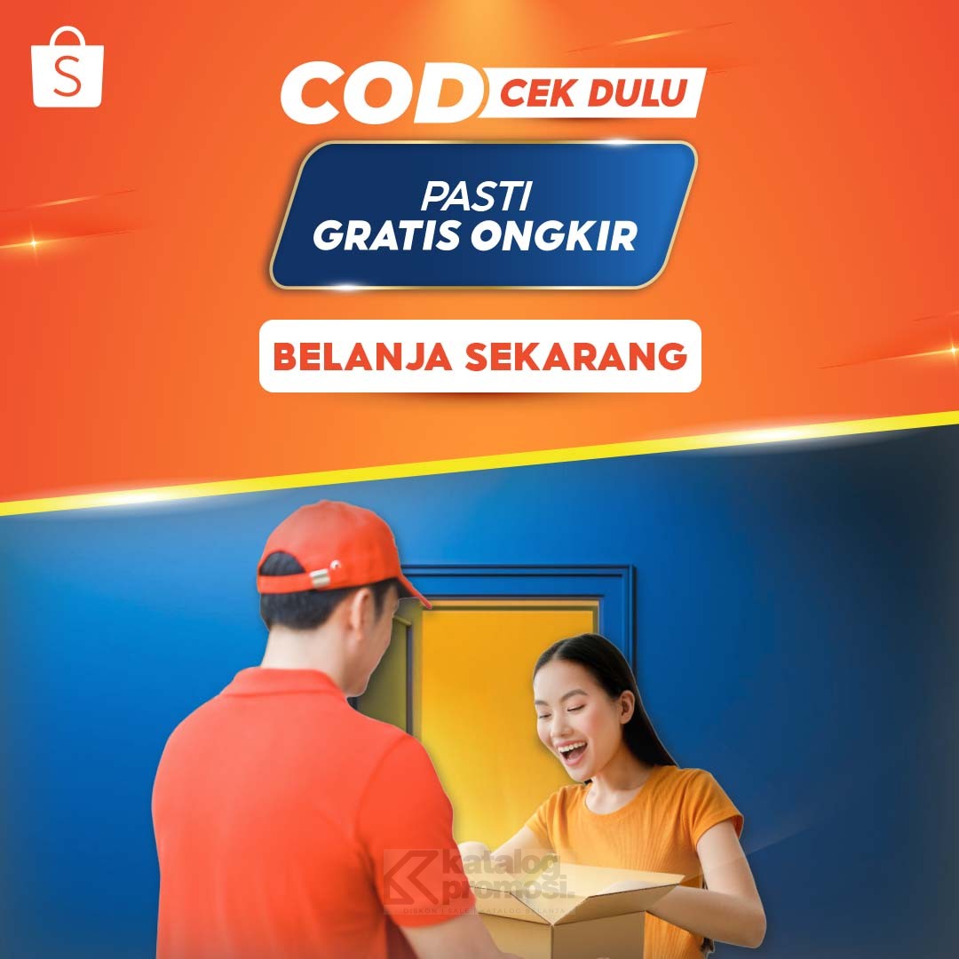 Shopee COD Cek Dulu – Buka Dulu Baru Bayar Pasti Gratis Ongkir!