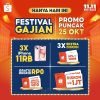 Shopee Festival Gajian PROMO PUNCAK 25 OKT! Belanja dengan Ekstra Diskon dan Gratis Ongkir