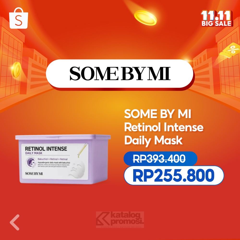 Some By Mi Daily Mask Harga Promo di Shopee 11.11 Big Sale