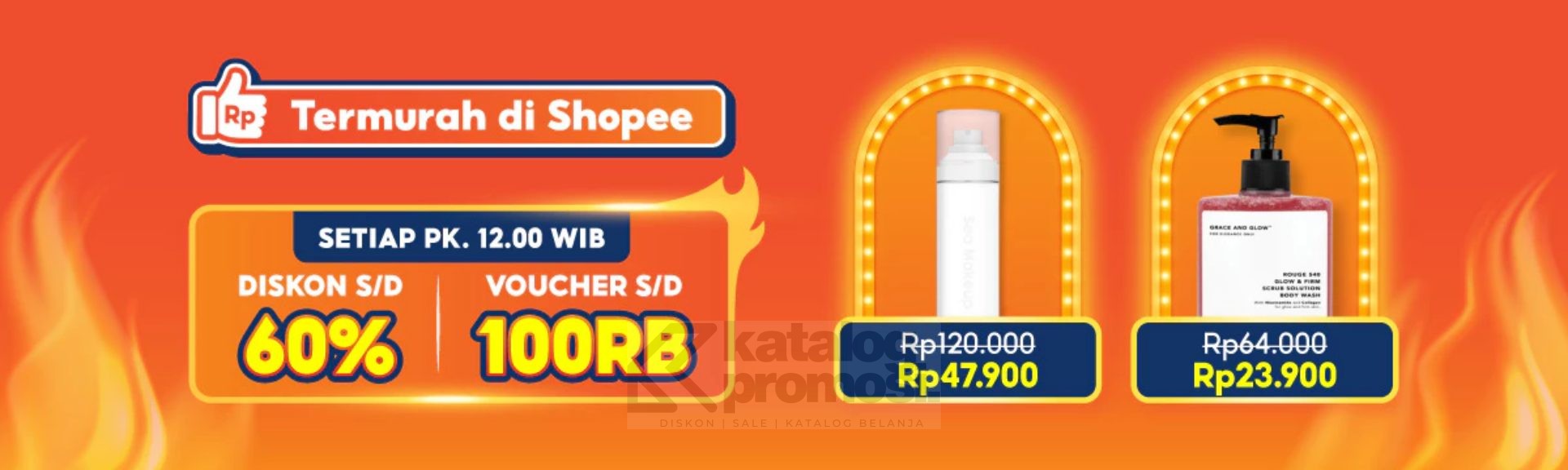 Termurah di Shopee Belanja dengan Harga Termurah Setiap Jam 12 Siang!