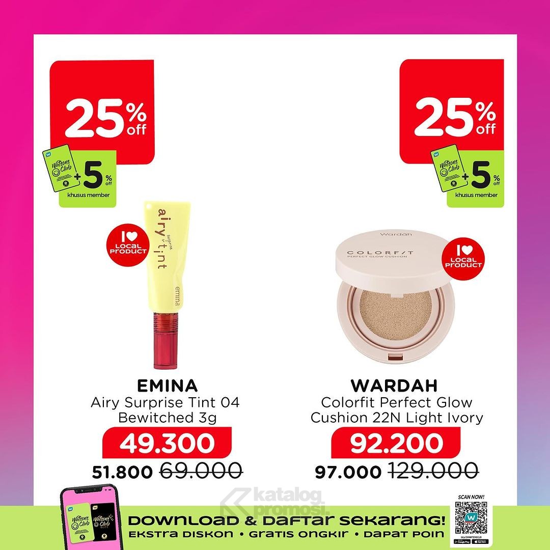 WATSONS STORE OPENING di Gajah Mada Plaza 11