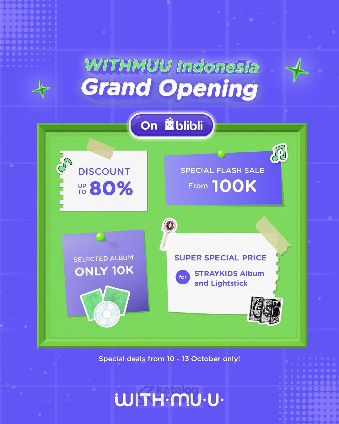 WITHMUU Indonesia Grand Opening di Blibli Promo Spesial