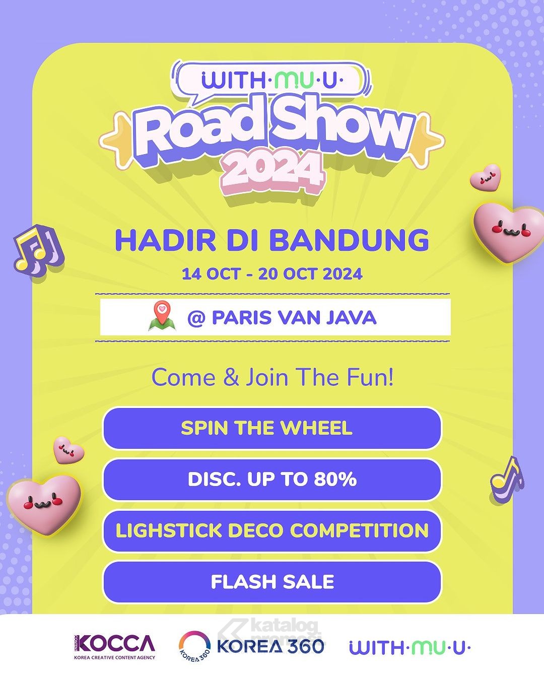 WITHMUU Road Show 2024 Hadir di Bandung Ikuti Aktivitas Seru dan dapatkan Diskon Spesial