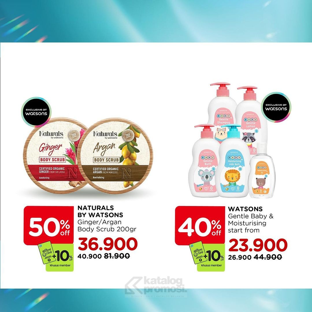 WOW! Watsons On Wednesday Diskon hingga 50%