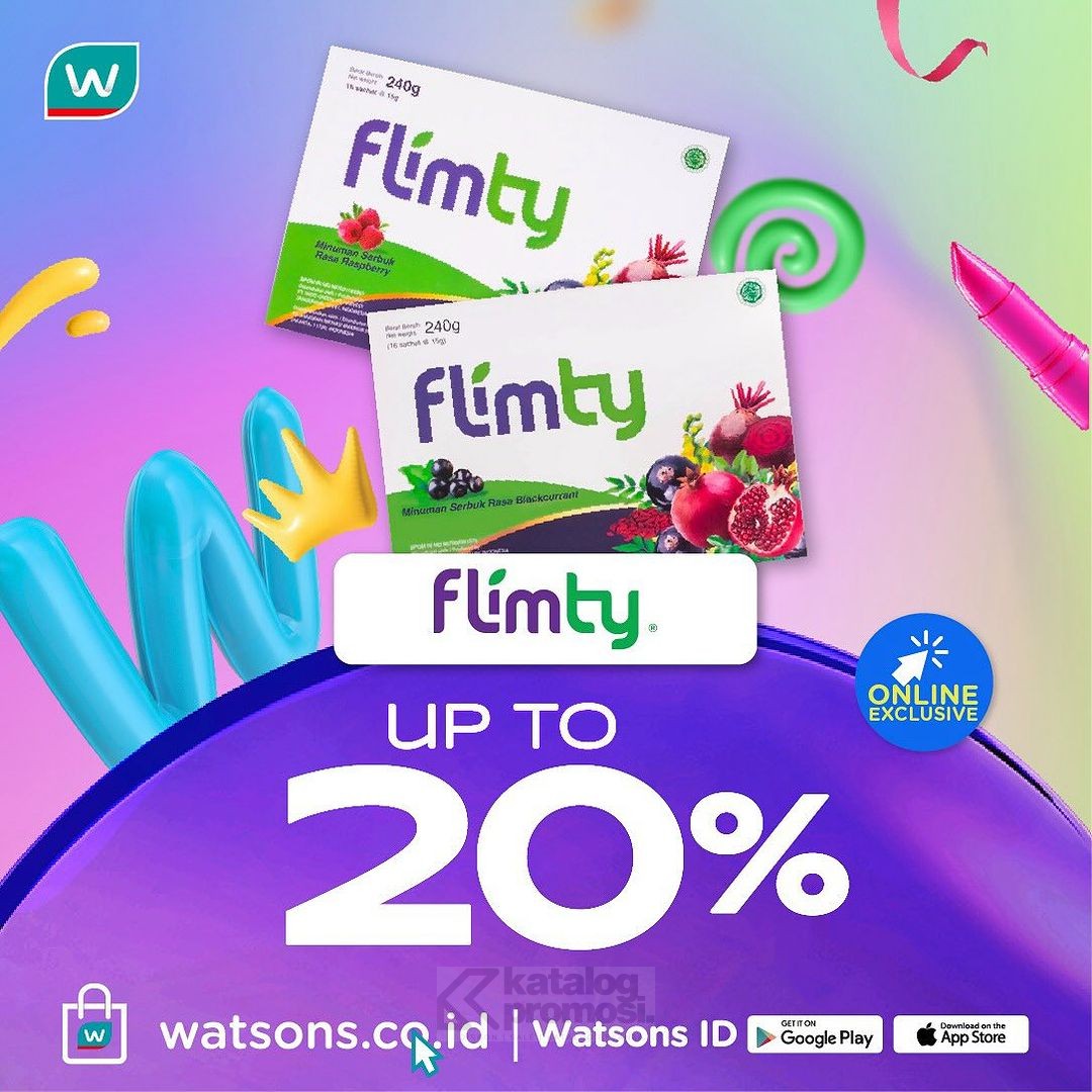 Watsons Shop & Win 18th Online Anniversary Sale Belanja Hemat dan Menangkan Hadiah Spesial!