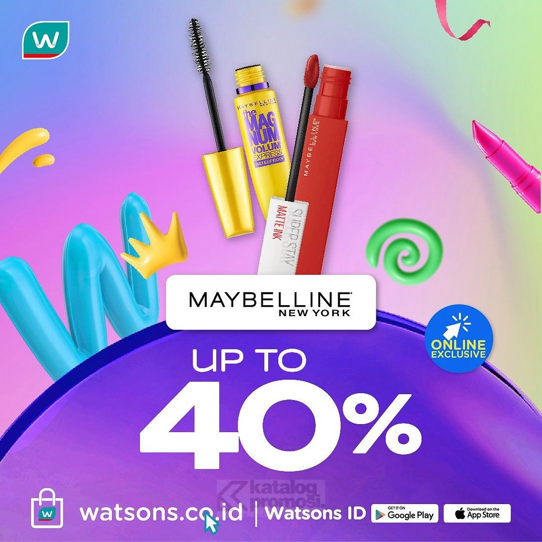 Watsons Shop & Win 18th Online Anniversary Sale Belanja Hemat dan Menangkan Hadiah Spesial!