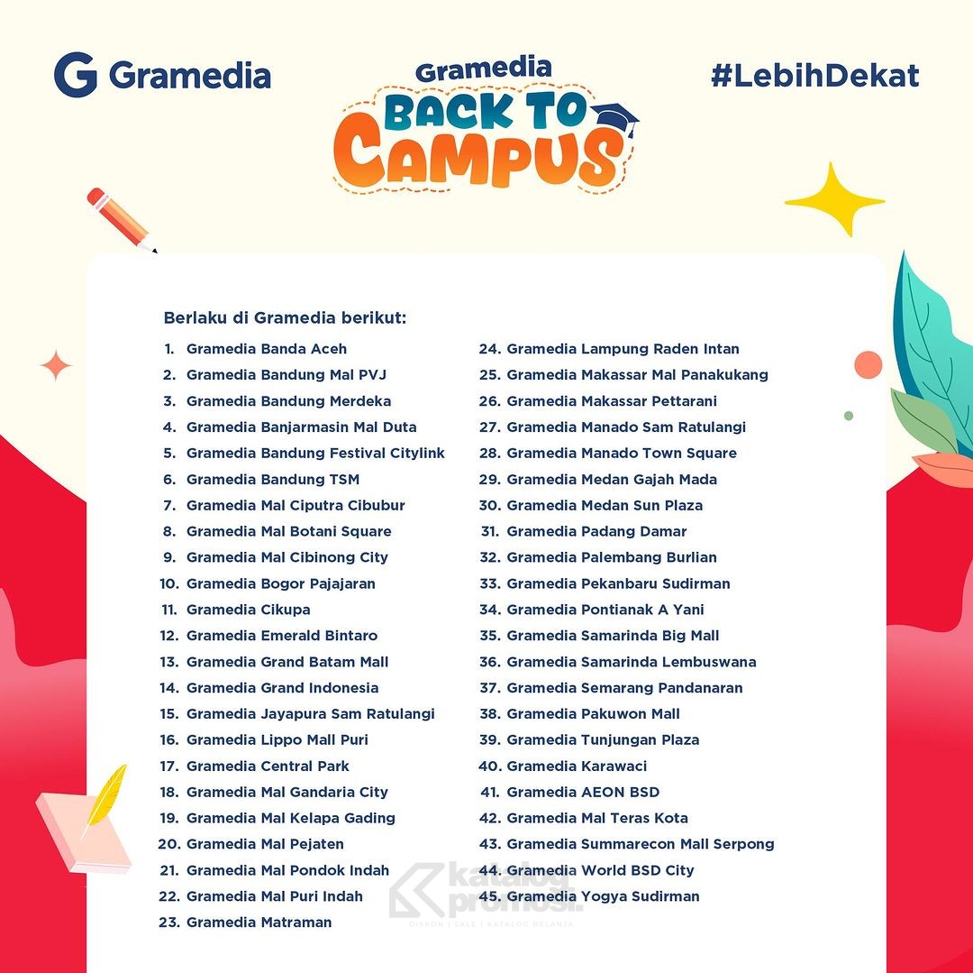 Wigglo Spesial di Gramedia Back to Campus Diskon hingga 40%