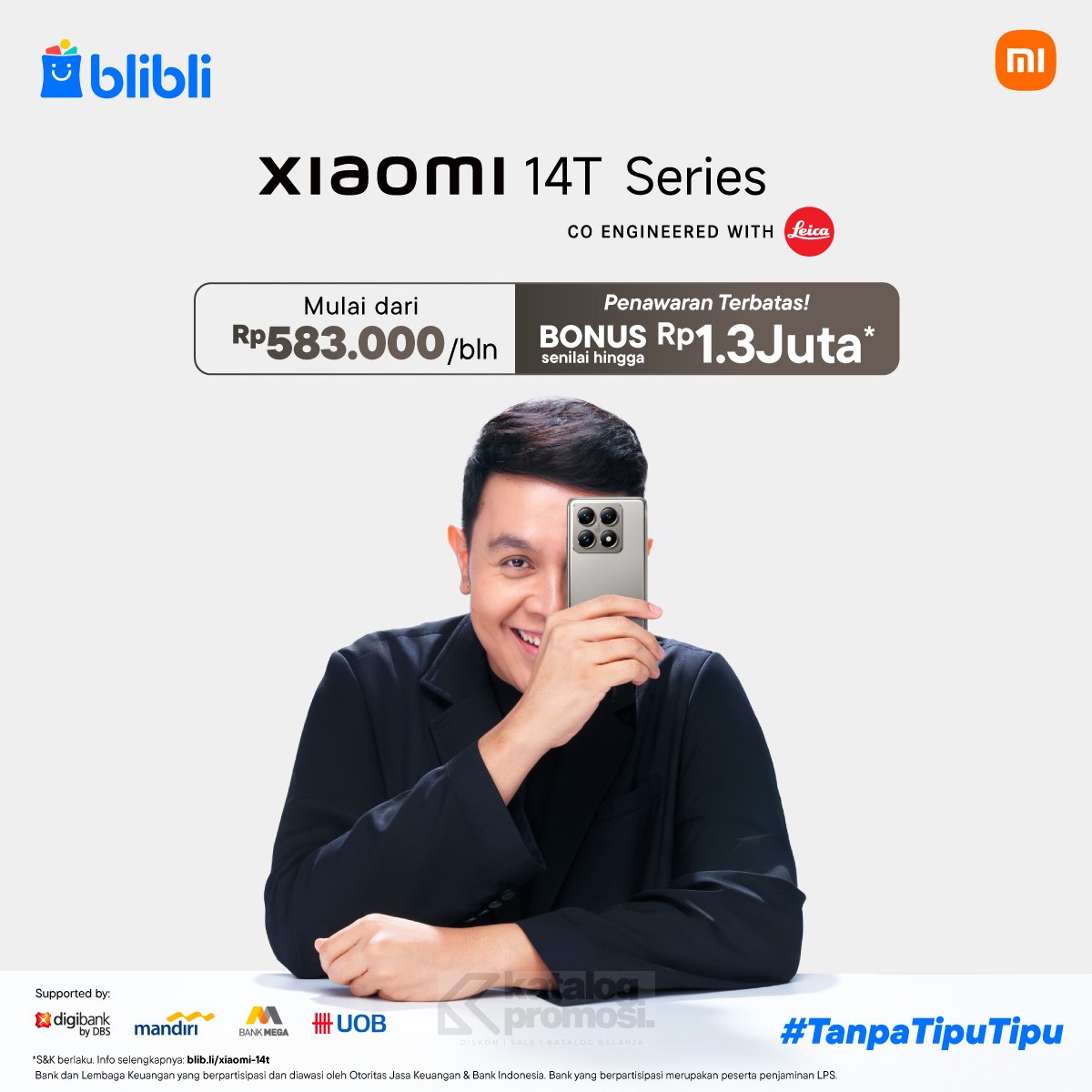 Xiaomi 14T Series kini Hadir di Blibli Penawaran Terbatas dapatkan Bonus hingga Rp1,3 Juta